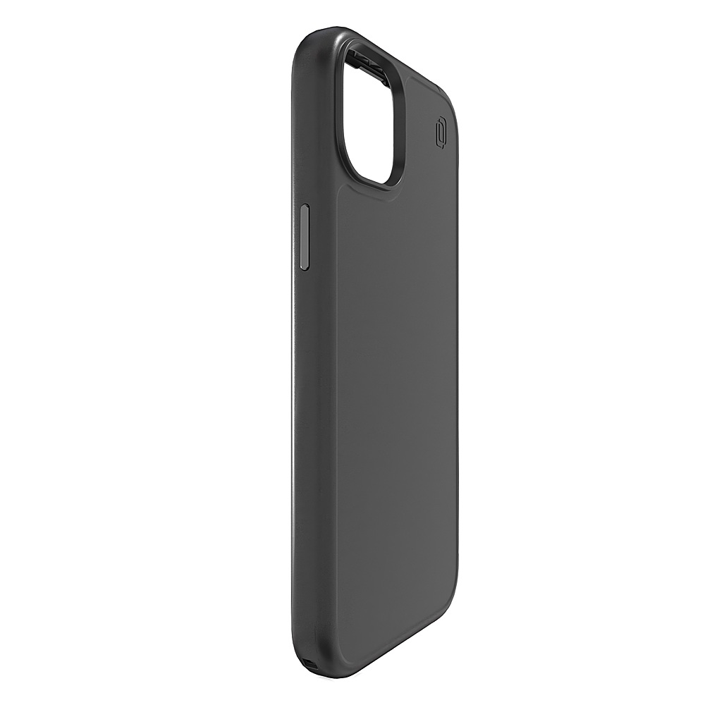 Left View: Cellhelmet - Fortitude Series Case with MagSafe for Apple iPhone 15 Plus - Onyx Black