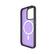 Alt View 1. Cellhelmet - Fortitude Series Case with MagSafe for Apple iPhone 15 Pro - Midnight Lilac.
