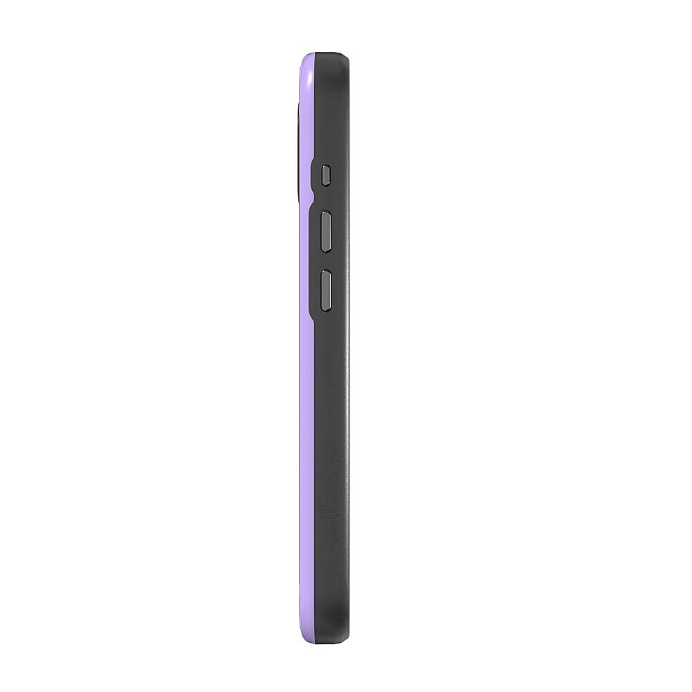 Alt View 3. Cellhelmet - Fortitude Series Case with MagSafe for Apple iPhone 15 Pro - Midnight Lilac.