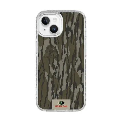 Front. Cellhelmet - Mossy Oak Magnitude Case for Apple iPhone 15 Plus - Crystal Clear.