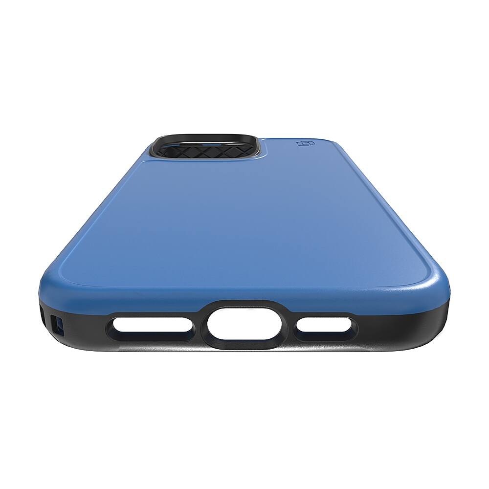 Alt View 12. Cellhelmet - Fortitude Series Case with MagSafe for Apple iPhone 15 Pro Max - Bermuda Blue.