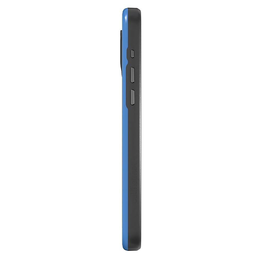 Alt View 3. Cellhelmet - Fortitude Series Case with MagSafe for Apple iPhone 15 Pro Max - Bermuda Blue.