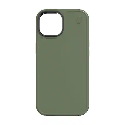 Front. Cellhelmet - Fortitude Series Case with MagSafe for Apple iPhone 15 - Olive Green.