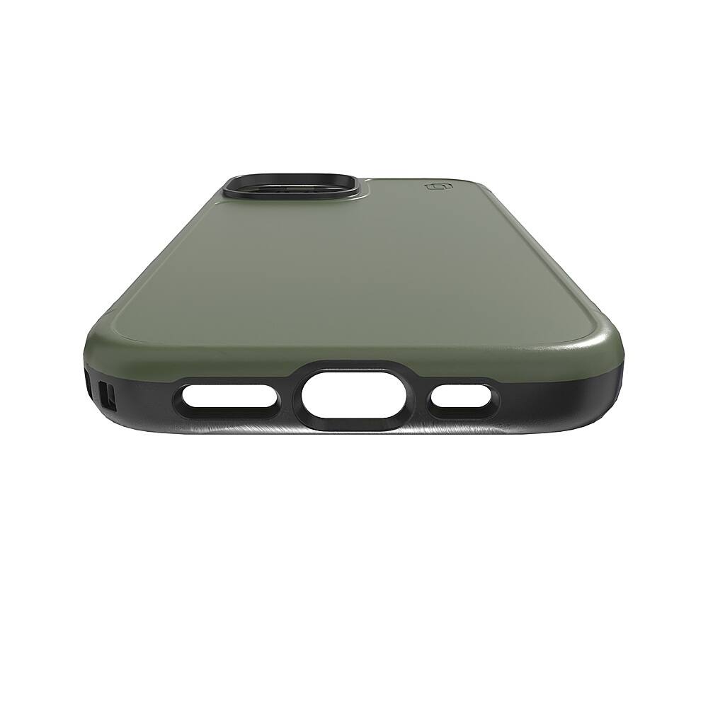 Alt View 12. Cellhelmet - Fortitude Series Case with MagSafe for Apple iPhone 15 - Olive Green.