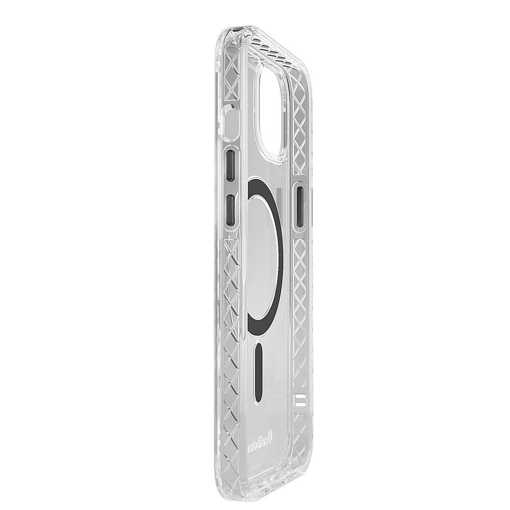 Angle. Cellhelmet - Mossy Oak Magnitude Case for Apple iPhone 14 Plus - Crystal Clear.