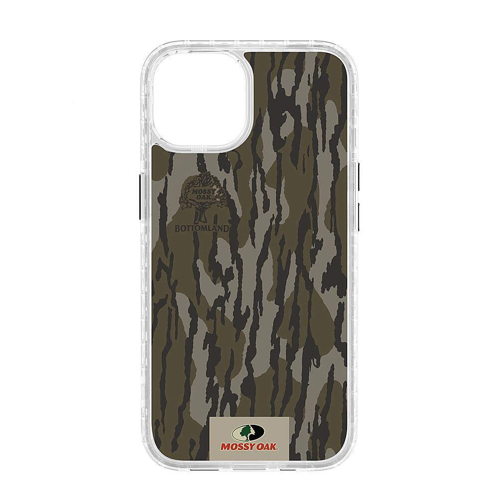 Front. Cellhelmet - Mossy Oak Magnitude Case for Apple iPhone 14 Plus - Crystal Clear.