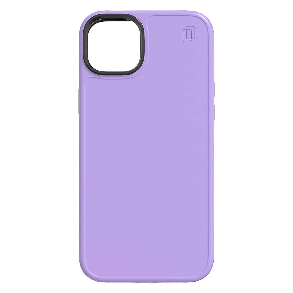 Front. Cellhelmet - Fortitude Series Case with MagSafe for Apple iPhone 15 Plus - Midnight Lilac.
