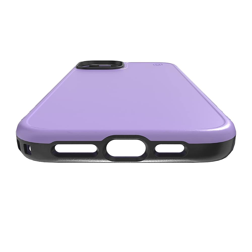 Alt View 12. Cellhelmet - Fortitude Series Case with MagSafe for Apple iPhone 15 Plus - Midnight Lilac.