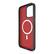 Alt View 1. Cellhelmet - Fortitude Series Case with MagSafe for Apple iPhone 15 Pro Max - Scarlett Red.