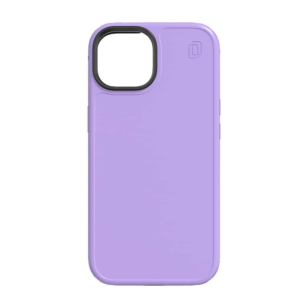Front. Cellhelmet - Fortitude Series Case with MagSafe for Apple iPhone 15 - Midnight Lilac.