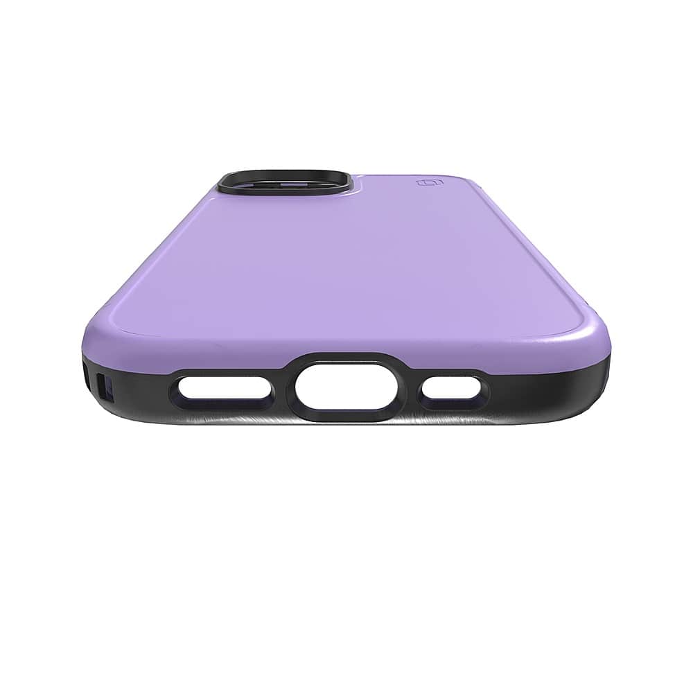 Alt View 12. Cellhelmet - Fortitude Series Case with MagSafe for Apple iPhone 15 - Midnight Lilac.