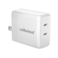 Cellhelmet - 20W Power Delivery Dual Type-C with Total 40W Output - White - Front_Zoom