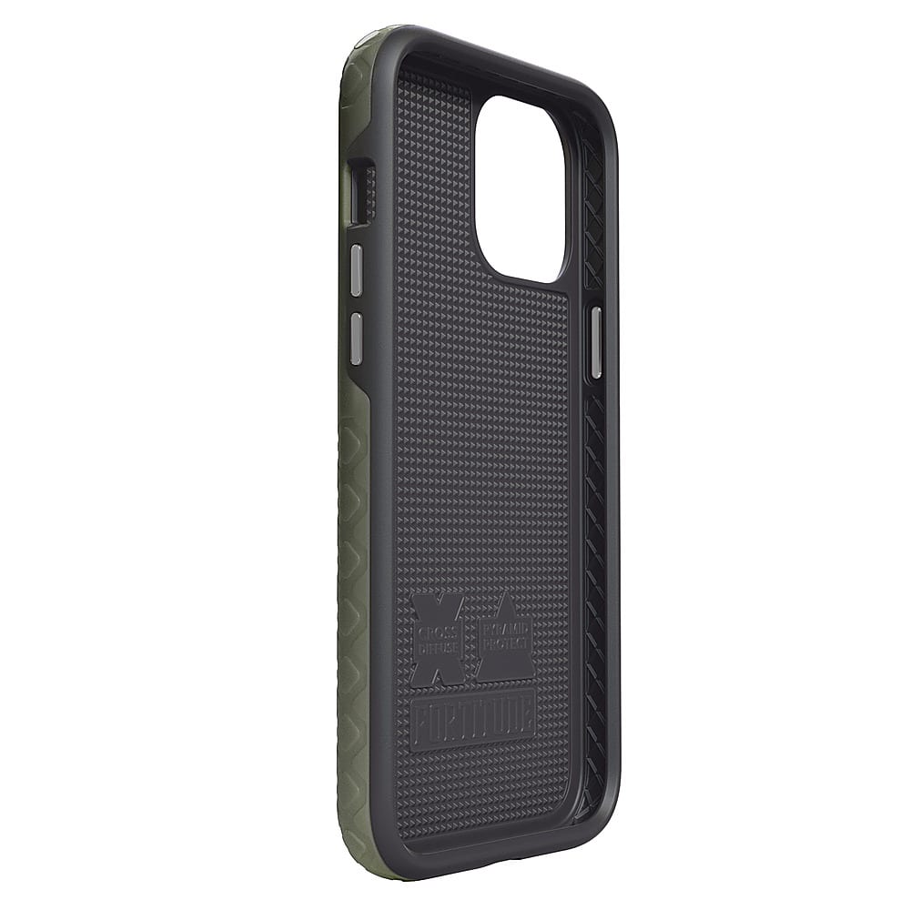 Angle View: Cellhelmet - Mossy Oak Fortitude Case for Apple iPhone 13 Pro - Olive Drab Green