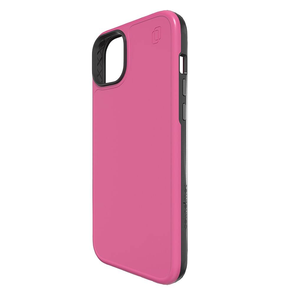 Angle. Cellhelmet - Fortitude Series Case with MagSafe for Apple iPhone 15 Plus - Vivid Magenta.