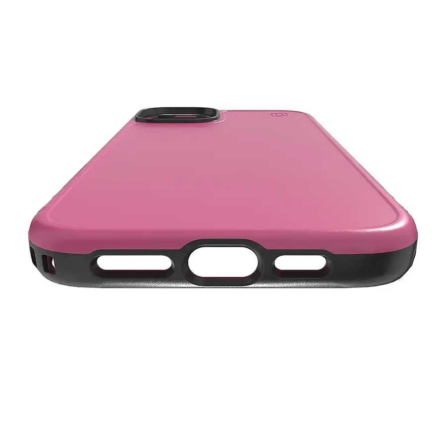Alt View 12. Cellhelmet - Fortitude Series Case with MagSafe for Apple iPhone 15 Plus - Vivid Magenta.