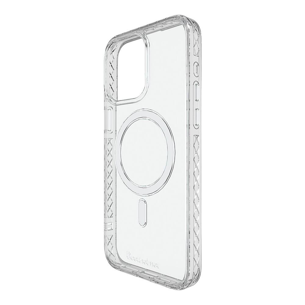Angle. Cellhelmet - Magnitude Series Case with MagSafe for Apple iPhone 15 Pro Max - Crystal Clear.