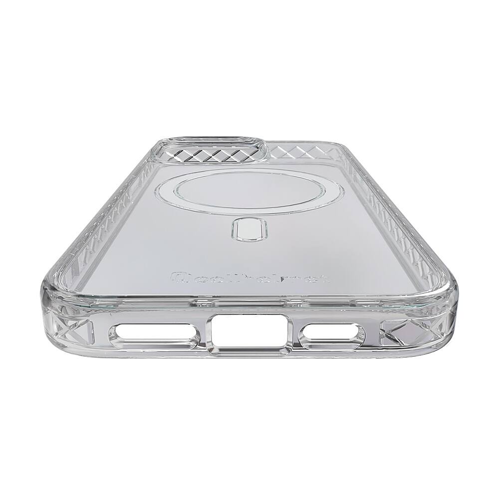 Alt View 12. Cellhelmet - Magnitude Series Case with MagSafe for Apple iPhone 15 Pro Max - Crystal Clear.