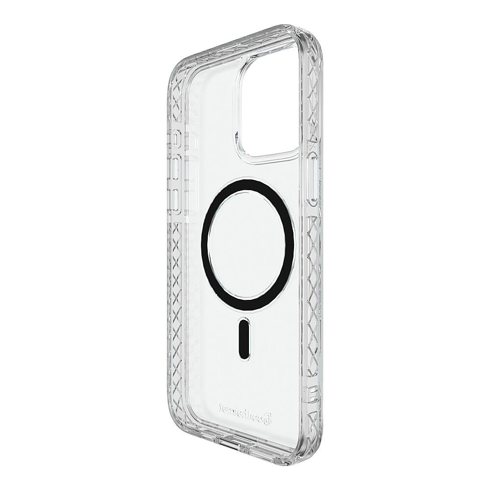 Alt View 1. Cellhelmet - Magnitude Series Case with MagSafe for Apple iPhone 15 Pro Max - Crystal Clear.