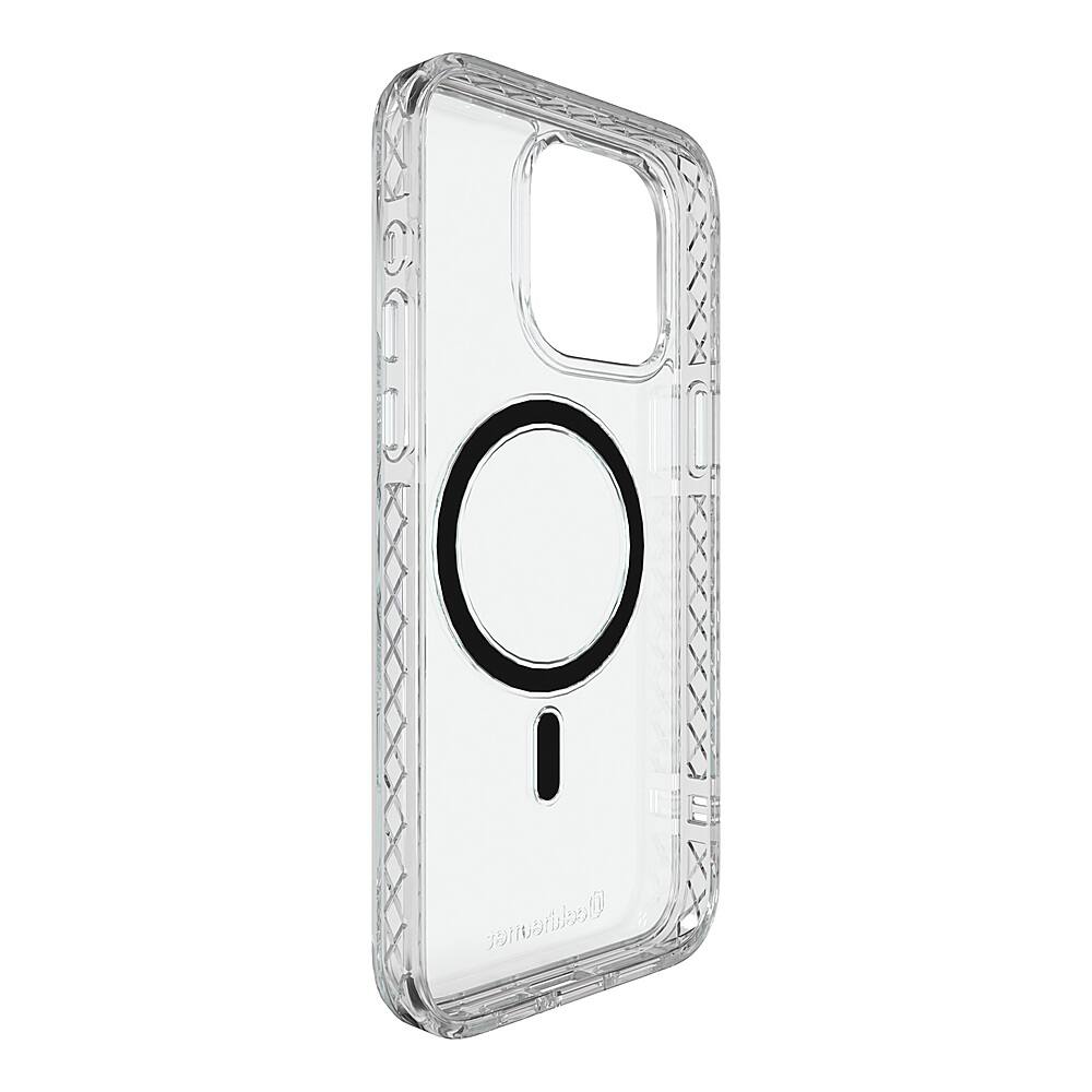 Alt View 2. Cellhelmet - Magnitude Series Case with MagSafe for Apple iPhone 15 Pro Max - Crystal Clear.