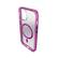 Alt View 11. Cellhelmet - Magnitude Series Case with MagSafe for Apple iPhone 15 - Vivid Magenta.