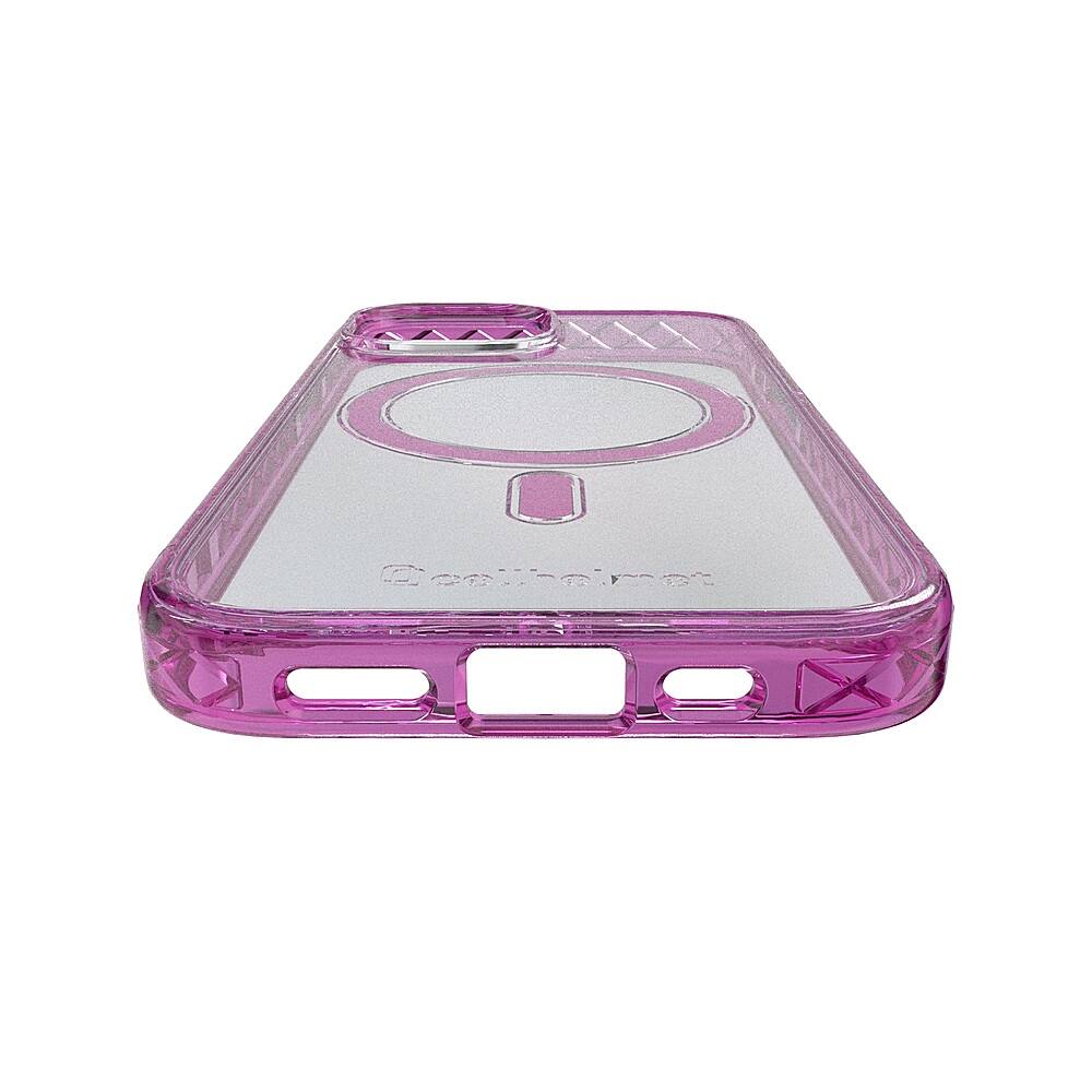 Alt View 12. Cellhelmet - Magnitude Series Case with MagSafe for Apple iPhone 15 - Vivid Magenta.