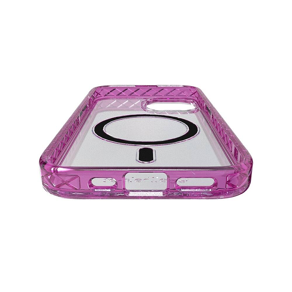Alt View 13. Cellhelmet - Magnitude Series Case with MagSafe for Apple iPhone 15 - Vivid Magenta.