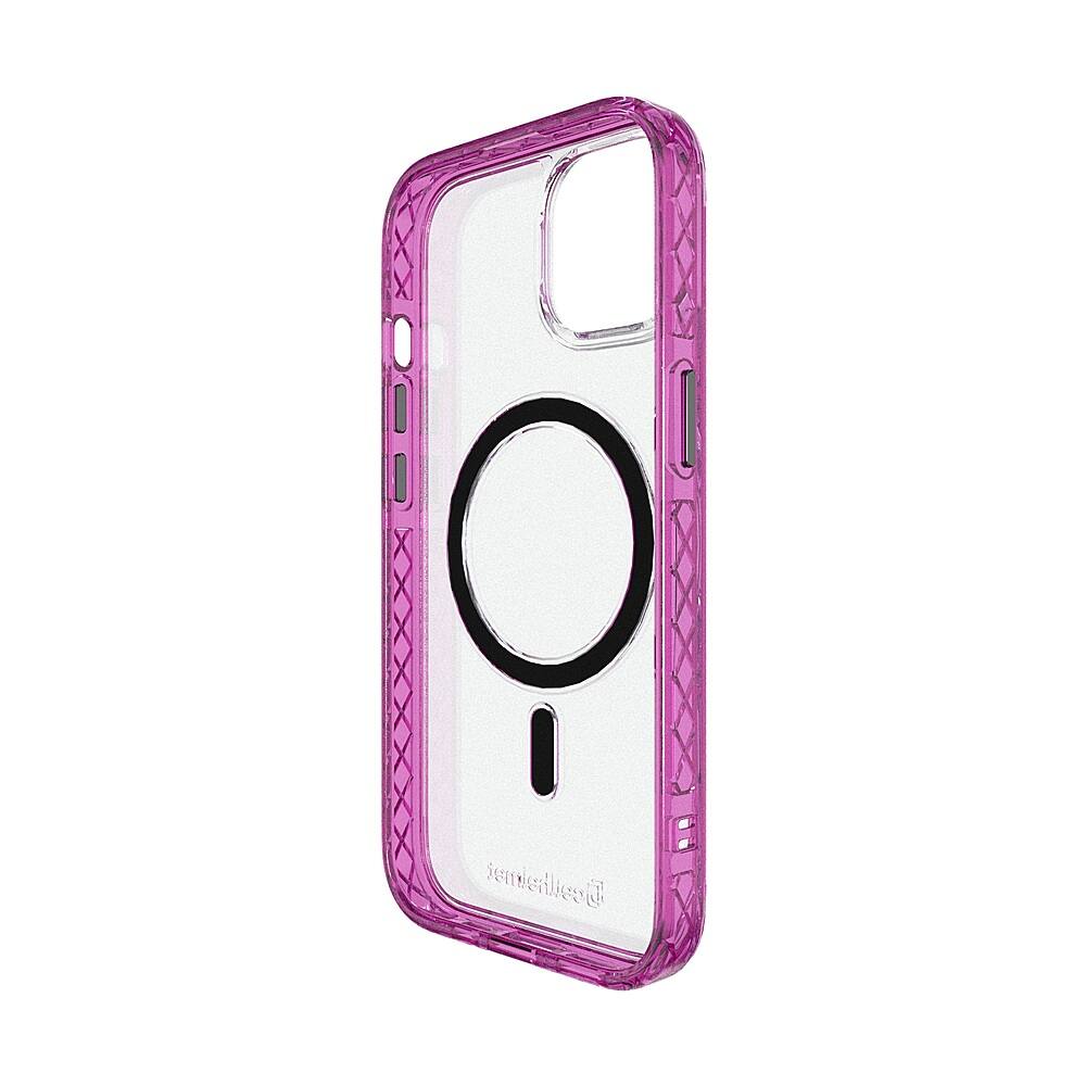 Alt View 1. Cellhelmet - Magnitude Series Case with MagSafe for Apple iPhone 15 - Vivid Magenta.
