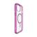 Left. Cellhelmet - Magnitude Series Case with MagSafe for Apple iPhone 15 - Vivid Magenta.