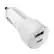 Front. Cellhelmet - 20W Dual Car Charger Plug USB Ports Type-A and Type-C - White.