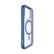 Left. Cellhelmet - Magnitude Series Case with MagSafe for Apple iPhone 15 Pro - Bermuda Blue.