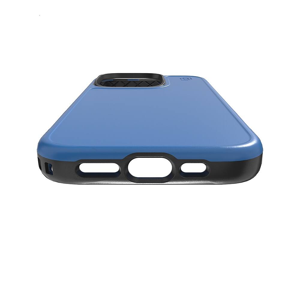 Alt View 12. Cellhelmet - Fortitude Series Case with MagSafe for Apple iPhone 15 Pro - Bermuda Blue.