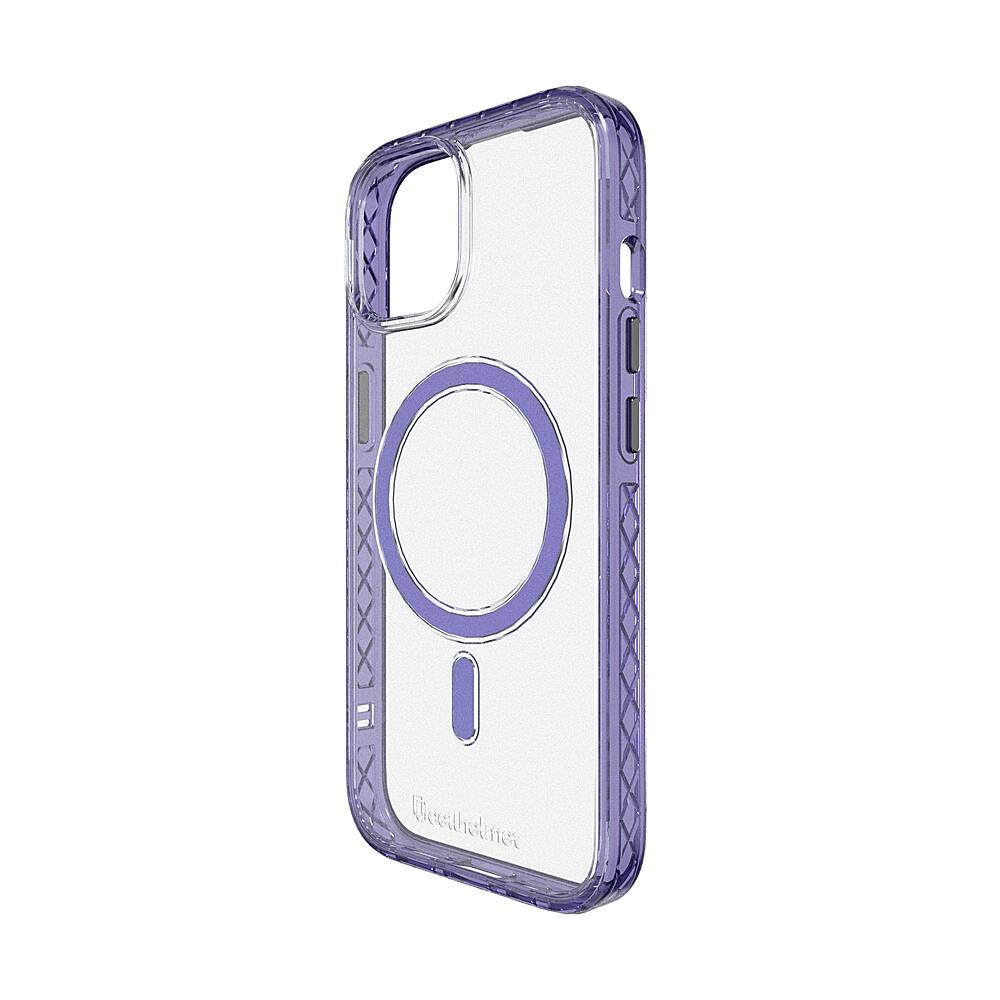 Angle. Cellhelmet - Magnitude Series Case with MagSafe for Apple iPhone 15 - Midnight Lilac.