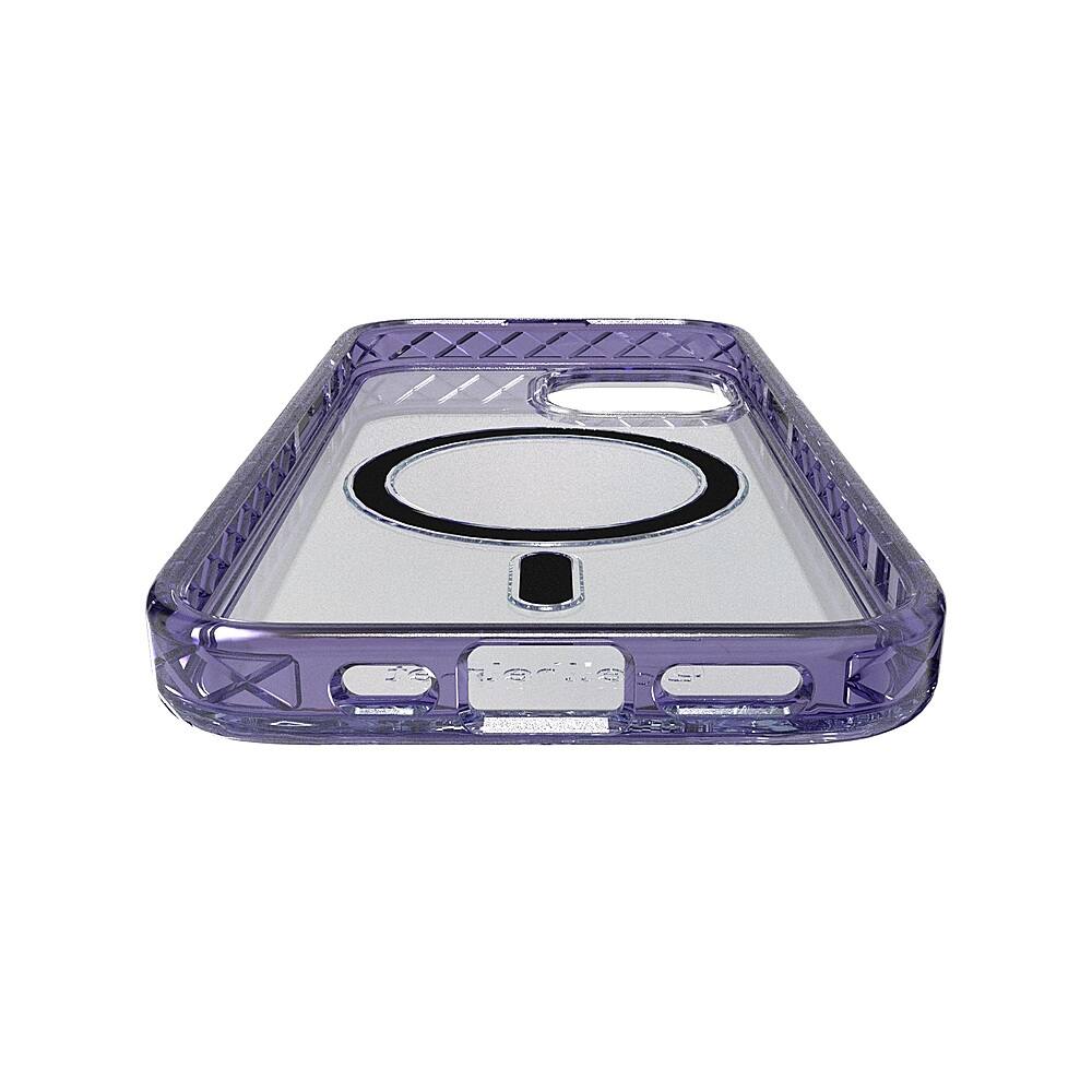 Alt View 13. Cellhelmet - Magnitude Series Case with MagSafe for Apple iPhone 15 - Midnight Lilac.