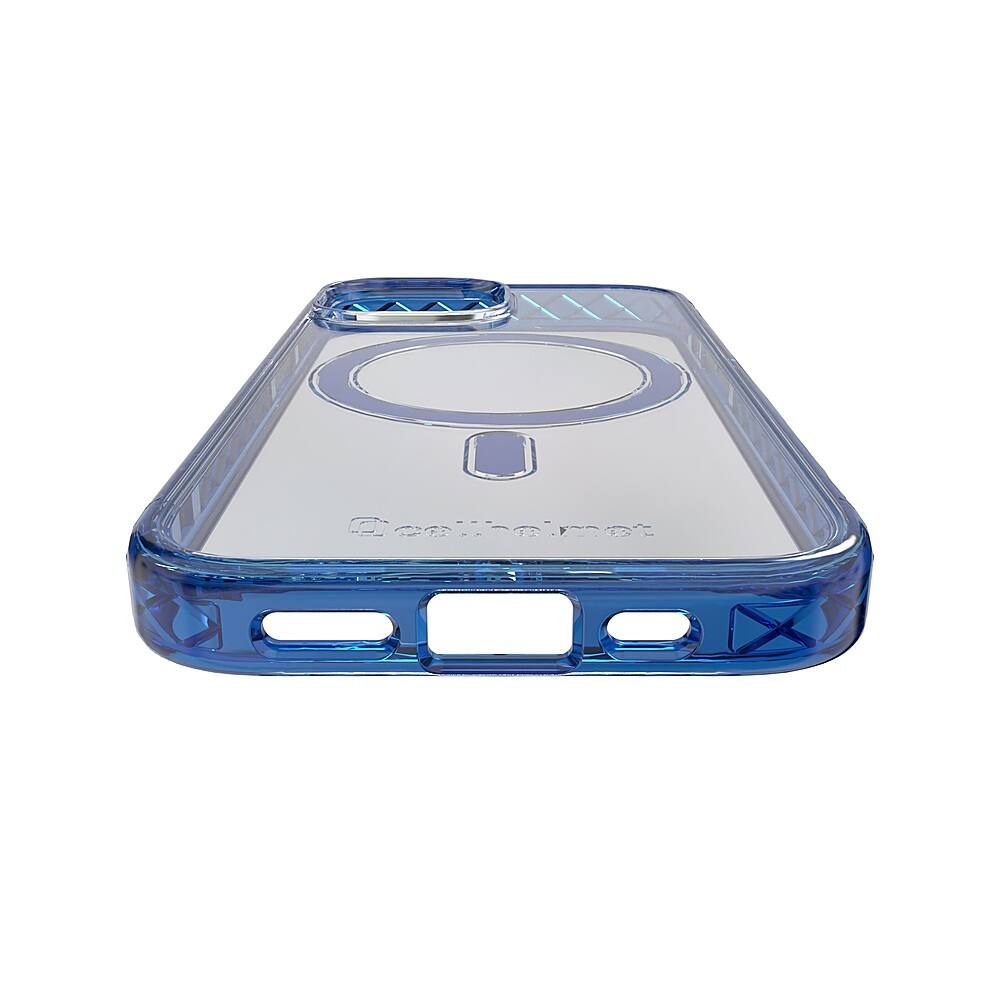 Alt View 12. Cellhelmet - Magnitude Series Case with MagSafe for Apple iPhone 15 - Bermuda Blue.