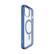 Left. Cellhelmet - Magnitude Series Case with MagSafe for Apple iPhone 15 - Bermuda Blue.