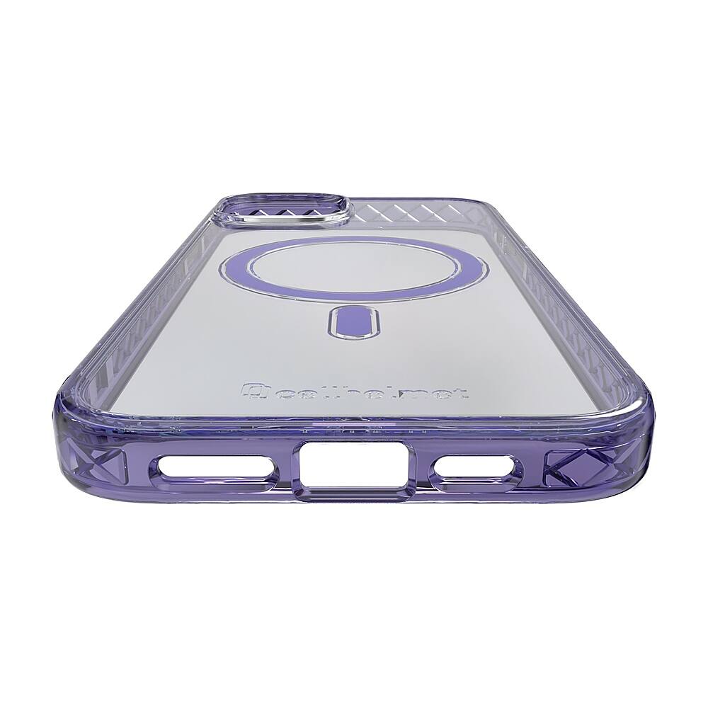 Alt View 12. Cellhelmet - Magnitude Series Case with MagSafe for Apple iPhone 15 Plus - Midnight Lilac.
