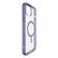 Left. Cellhelmet - Magnitude Series Case with MagSafe for Apple iPhone 15 Plus - Midnight Lilac.