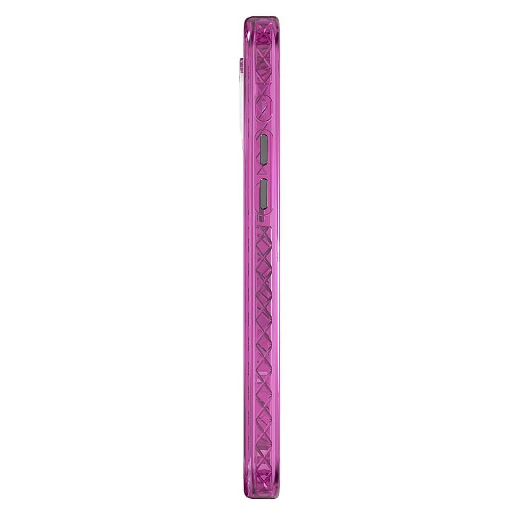 Alt View 3. Cellhelmet - Magnitude Series Case with MagSafe for Apple iPhone 15 Pro Max - Vivid Magenta.