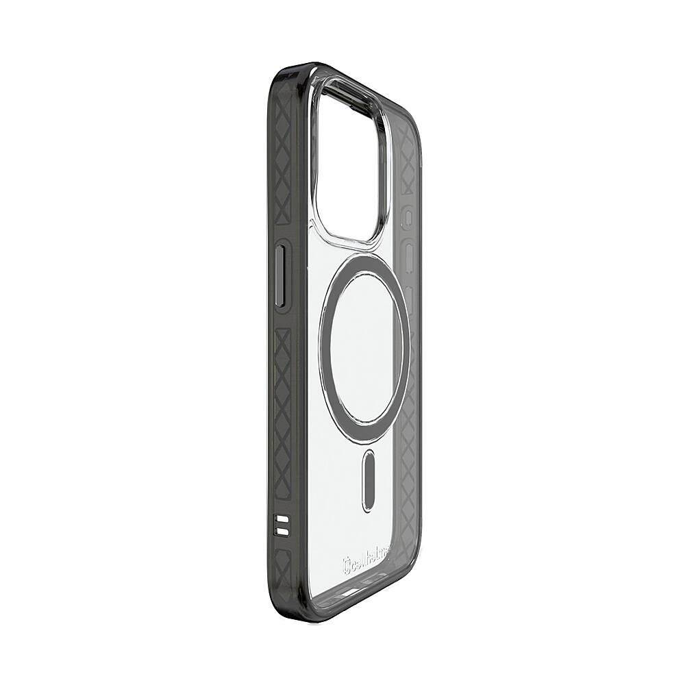 Left. Cellhelmet - Magnitude Series Case with MagSafe for Apple iPhone 15 Pro - Onyx Black.
