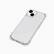 Angle. Bryten - Glacier 4-Way Carry Case for Apple iPhone 14 / 13 - Clear.