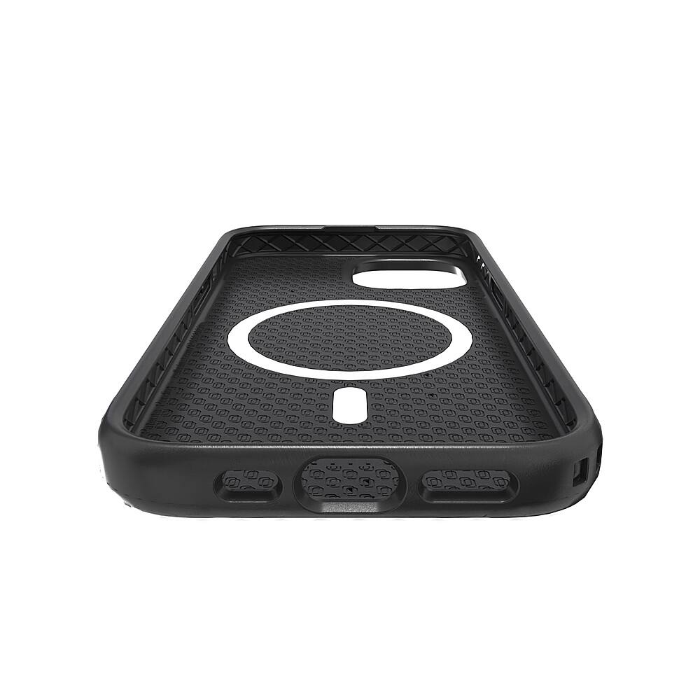 Alt View 13. Cellhelmet - Fortitude Series Case with MagSafe for Apple iPhone 15 - Onyx Black.