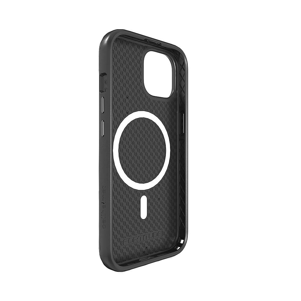 Alt View 2. Cellhelmet - Fortitude Series Case with MagSafe for Apple iPhone 15 - Onyx Black.