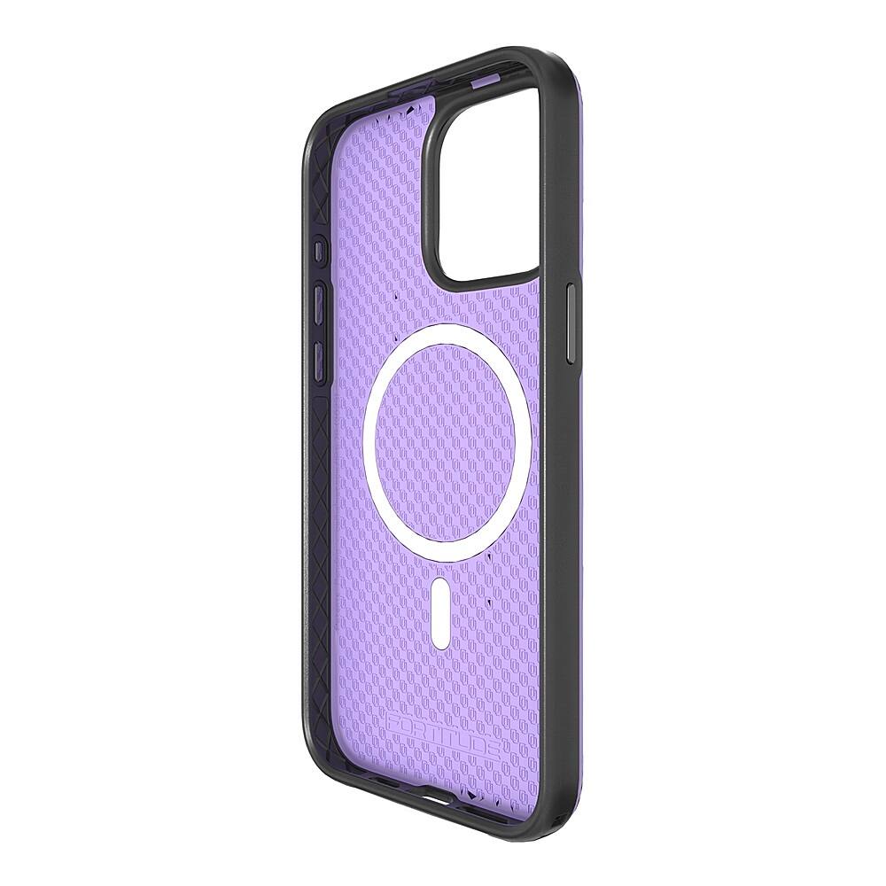 Alt View 1. Cellhelmet - Fortitude Series Case with MagSafe for Apple iPhone 15 Pro Max - Midnight Lilac.