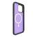 Alt View 2. Cellhelmet - Fortitude Series Case with MagSafe for Apple iPhone 15 Pro Max - Midnight Lilac.