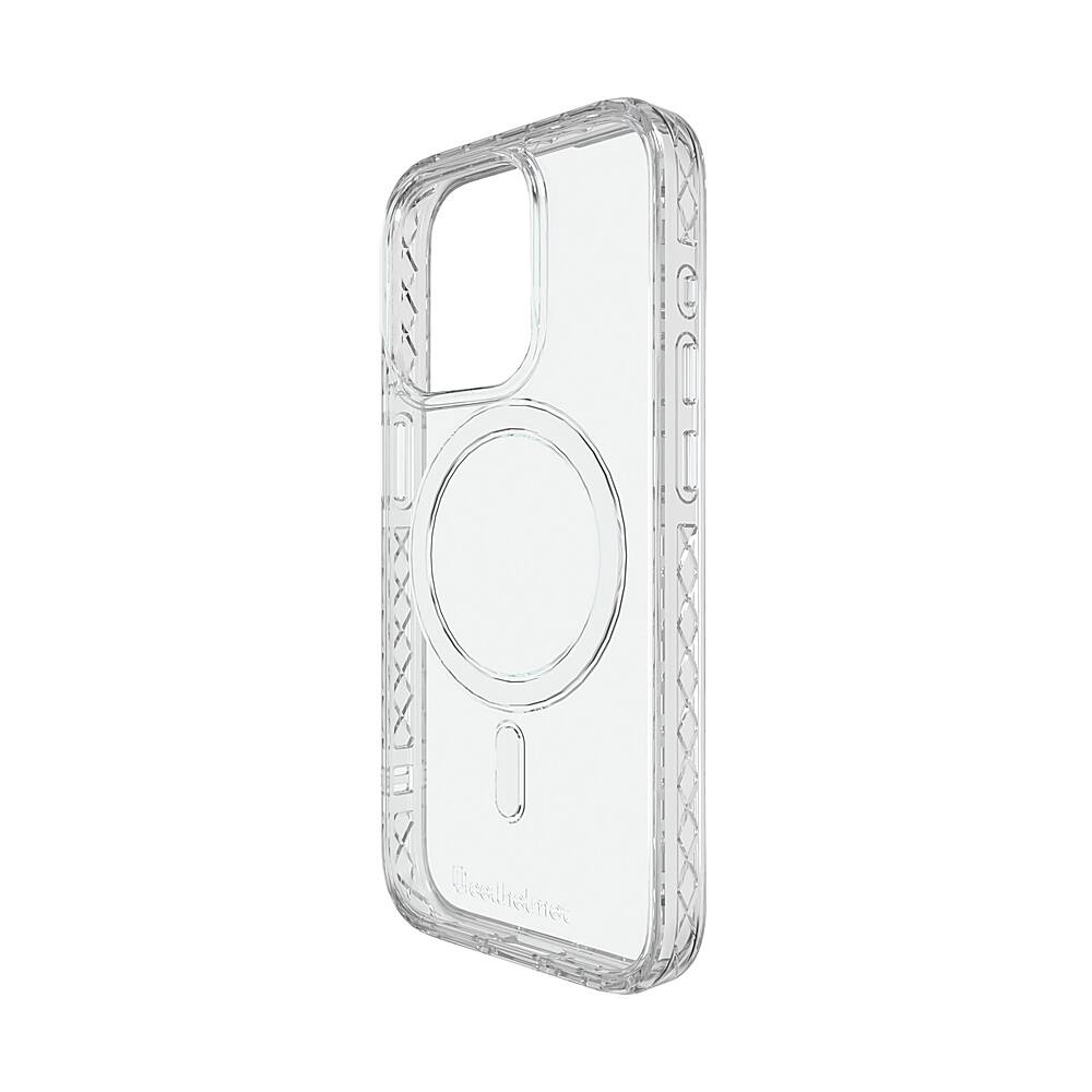 Angle. Cellhelmet - Magnitude Series Case with MagSafe for Apple iPhone 15 Pro - Crystal Clear.