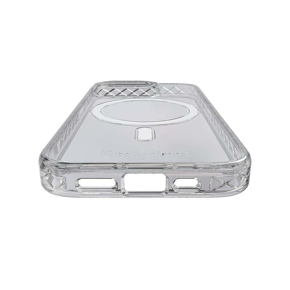 Alt View 12. Cellhelmet - Magnitude Series Case with MagSafe for Apple iPhone 15 Pro - Crystal Clear.