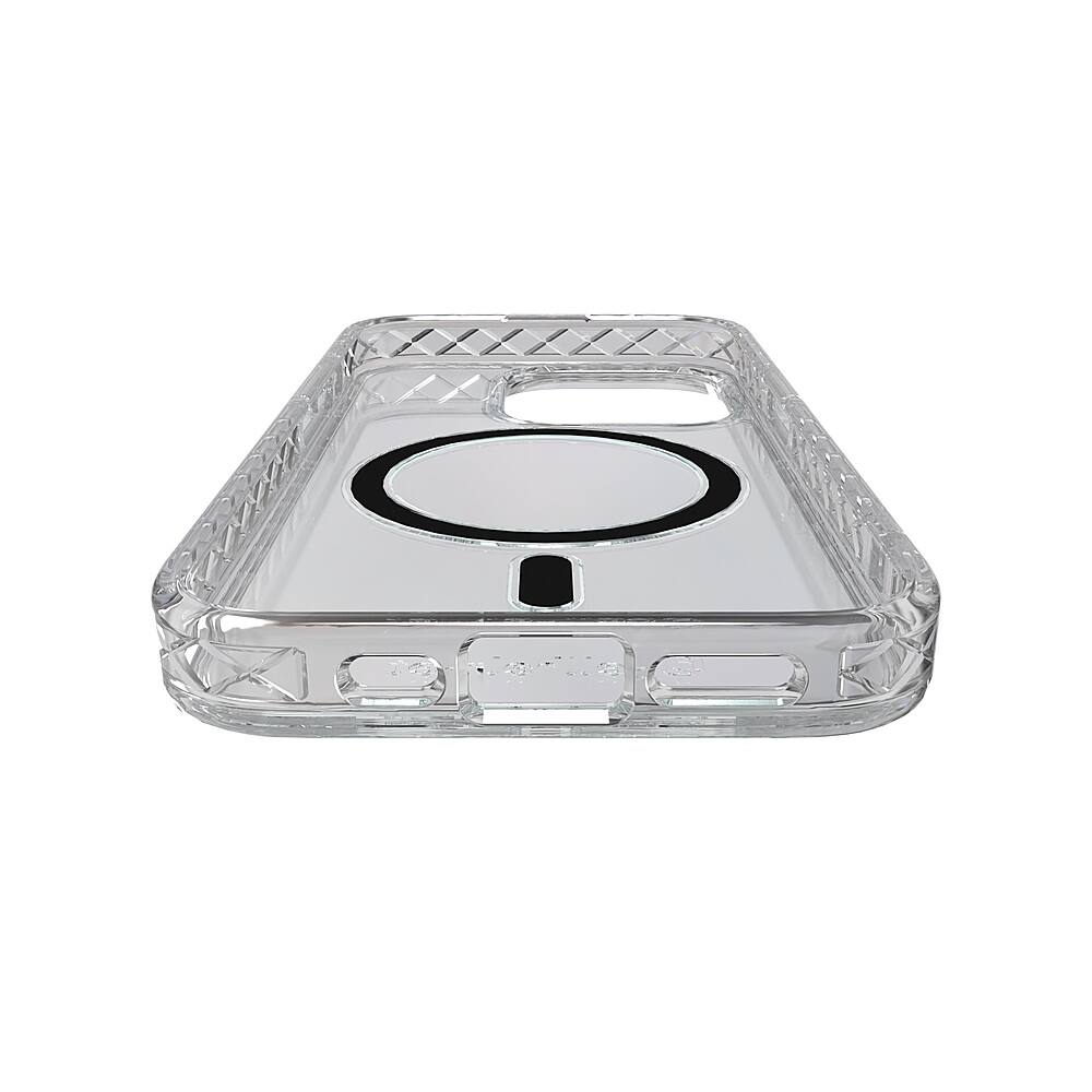 Alt View 13. Cellhelmet - Magnitude Series Case with MagSafe for Apple iPhone 15 Pro - Crystal Clear.