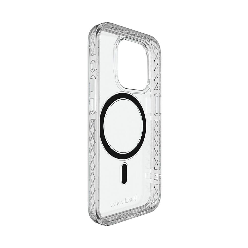 Alt View 2. Cellhelmet - Magnitude Series Case with MagSafe for Apple iPhone 15 Pro - Crystal Clear.