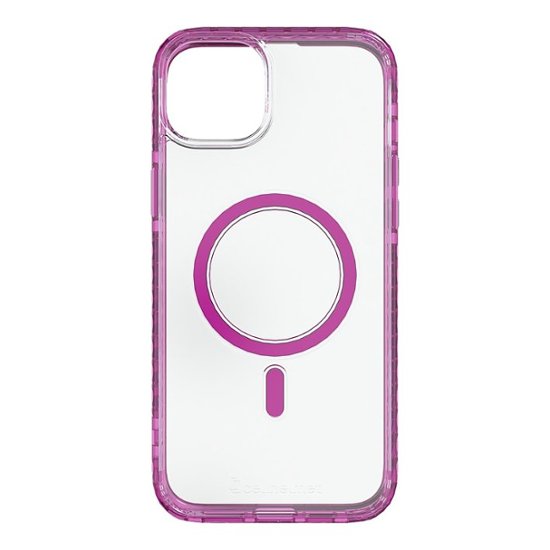 Front Zoom. Cellhelmet - Magnitude Series Case with MagSafe for Apple iPhone 15 Plus - Vivid Magenta.