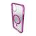 Alt View 11. Cellhelmet - Magnitude Series Case with MagSafe for Apple iPhone 15 Plus - Vivid Magenta.
